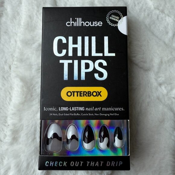 NEW Chillhouse Chill Tips Otterbox Collab press-on Nails - Picture 1 of 2